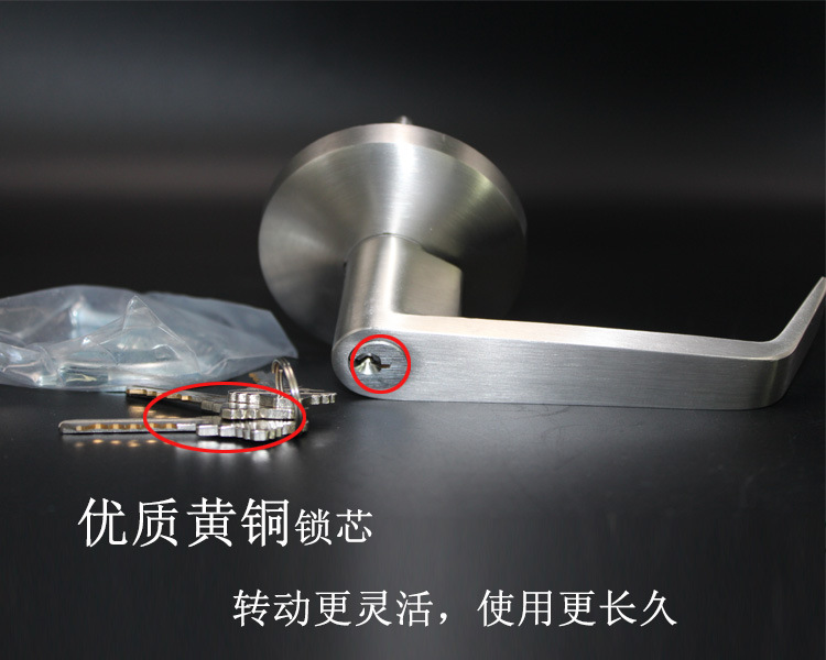 樂朗五金RDA-32L 防火鎖外置執手